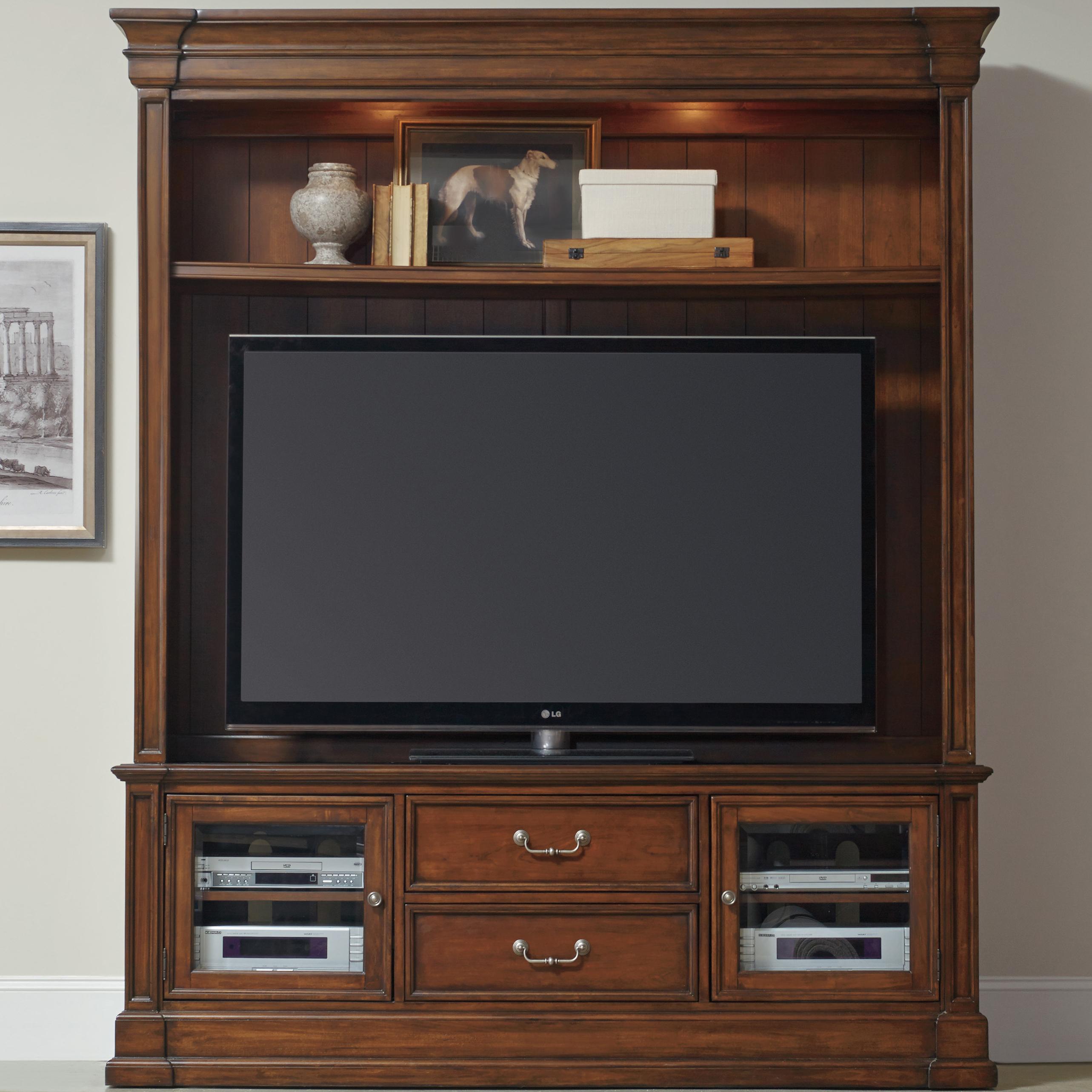 Hooker Furniture Clermont 5271 70202 Two Piece Entertainment Group