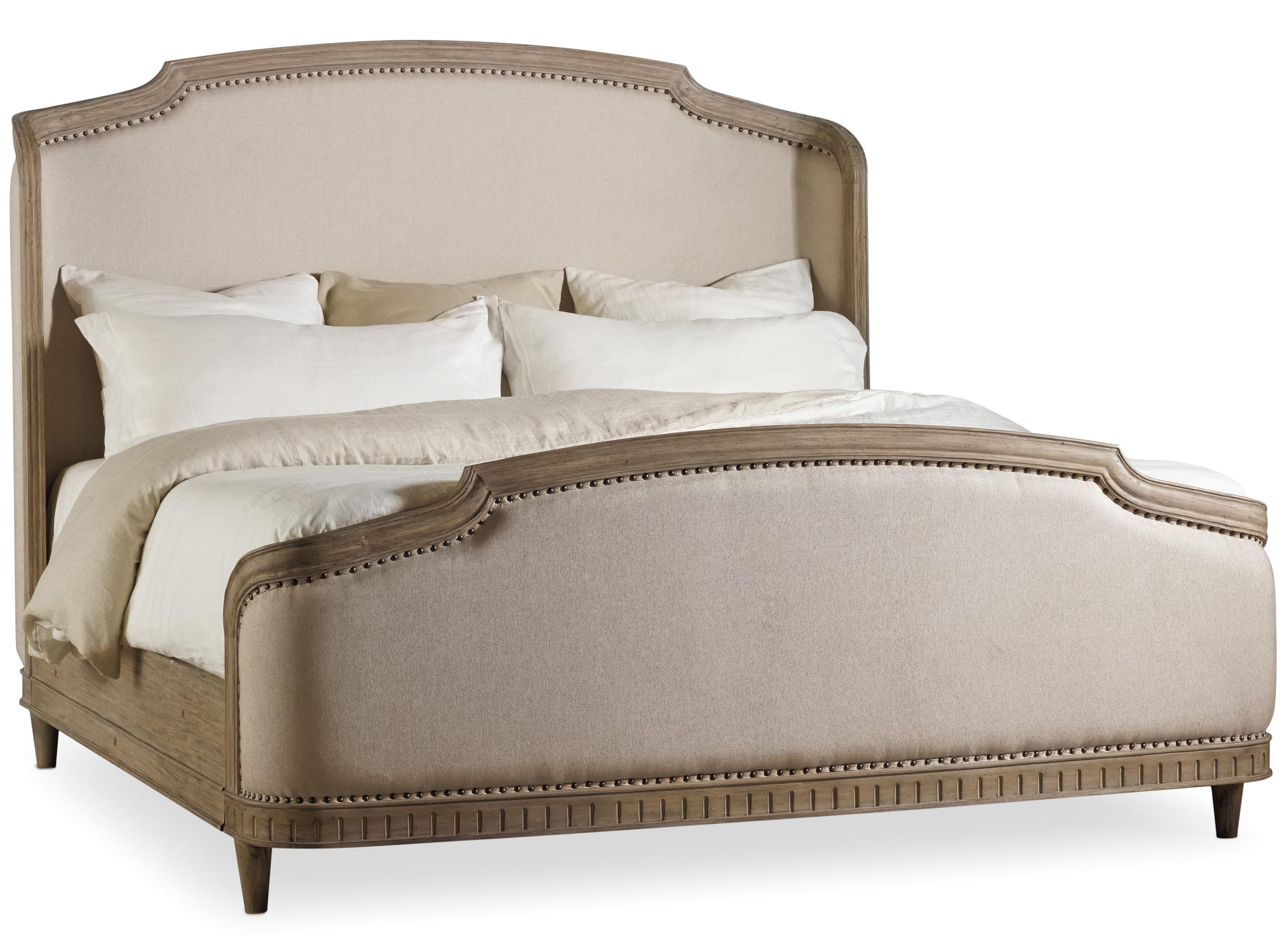 Hooker Furniture Corsica King Upholstered Shelter Bed With