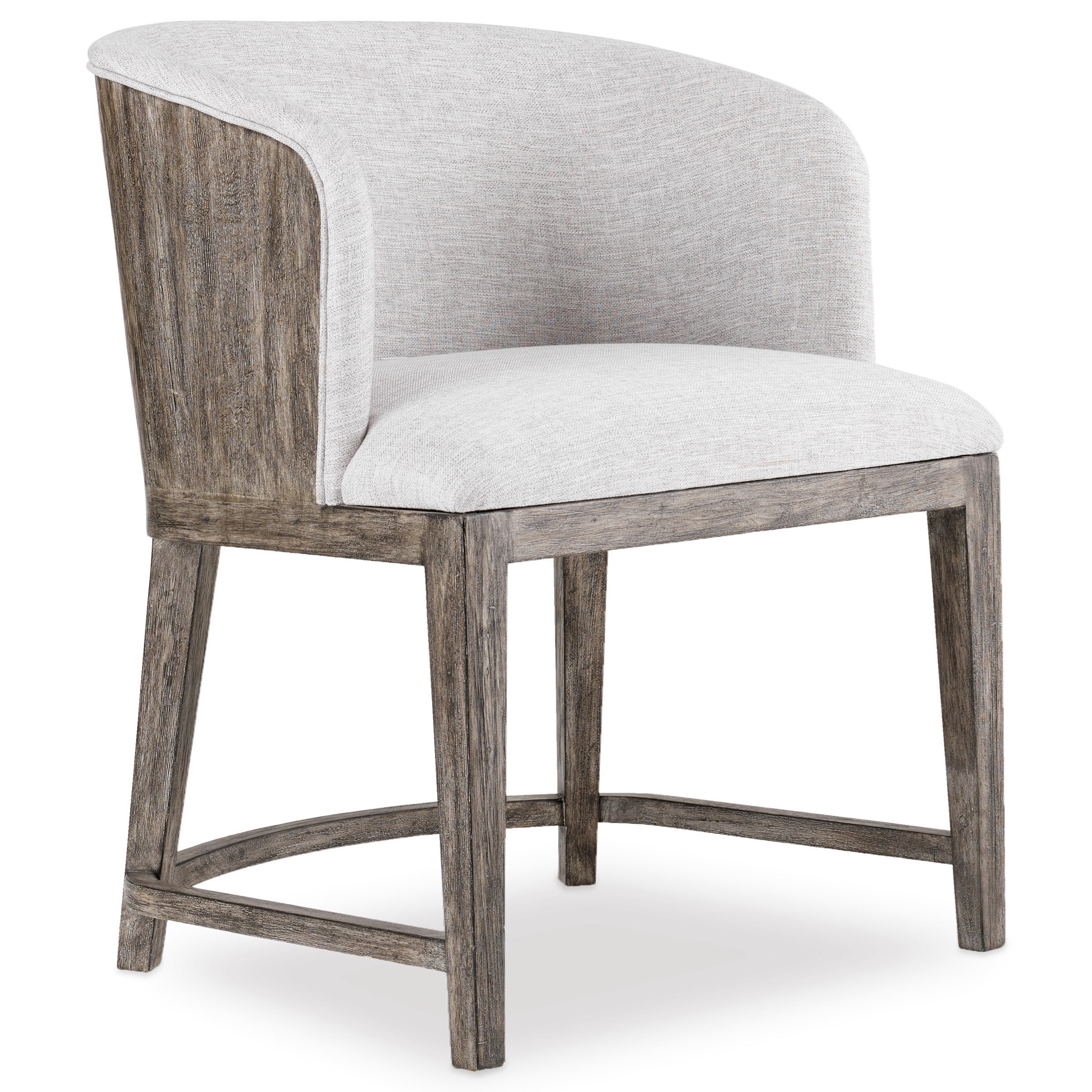 Hooker Furniture Curata Upholstered Chair With Wood Back Belfort Furniture Dining Side Chairs