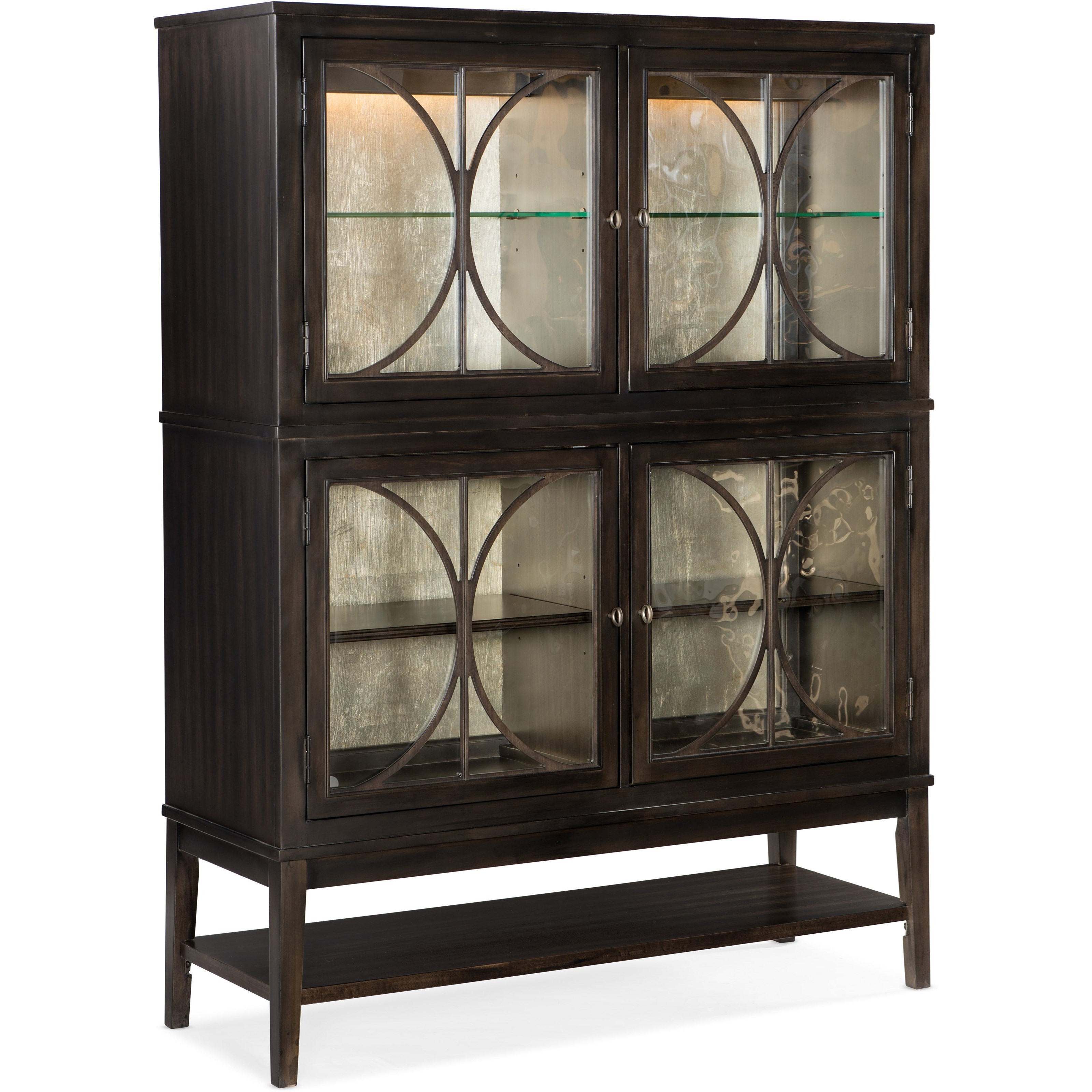 Hooker Furniture Curvee 5834 75906 89 Glam Display Cabinet With