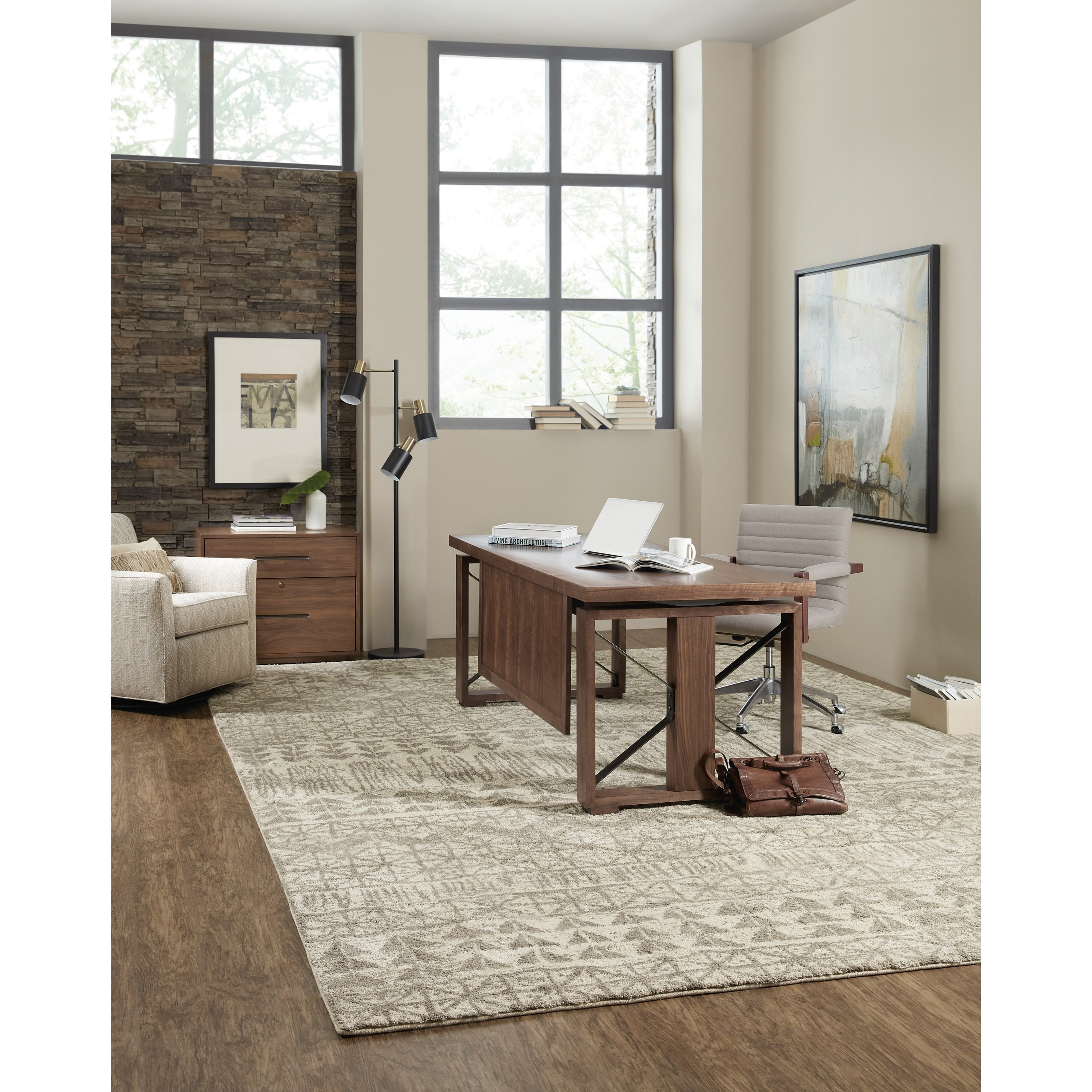 Hooker Furniture Elon Swivel Desk Chair Reeds Furniture