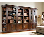 Hooker Furniture European Renaissance II Five-Piece Library Wall Unit