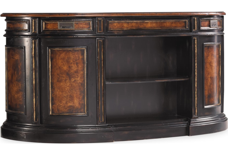 Hooker Furniture Grandover 5029 10460 Kidney Shaped Double