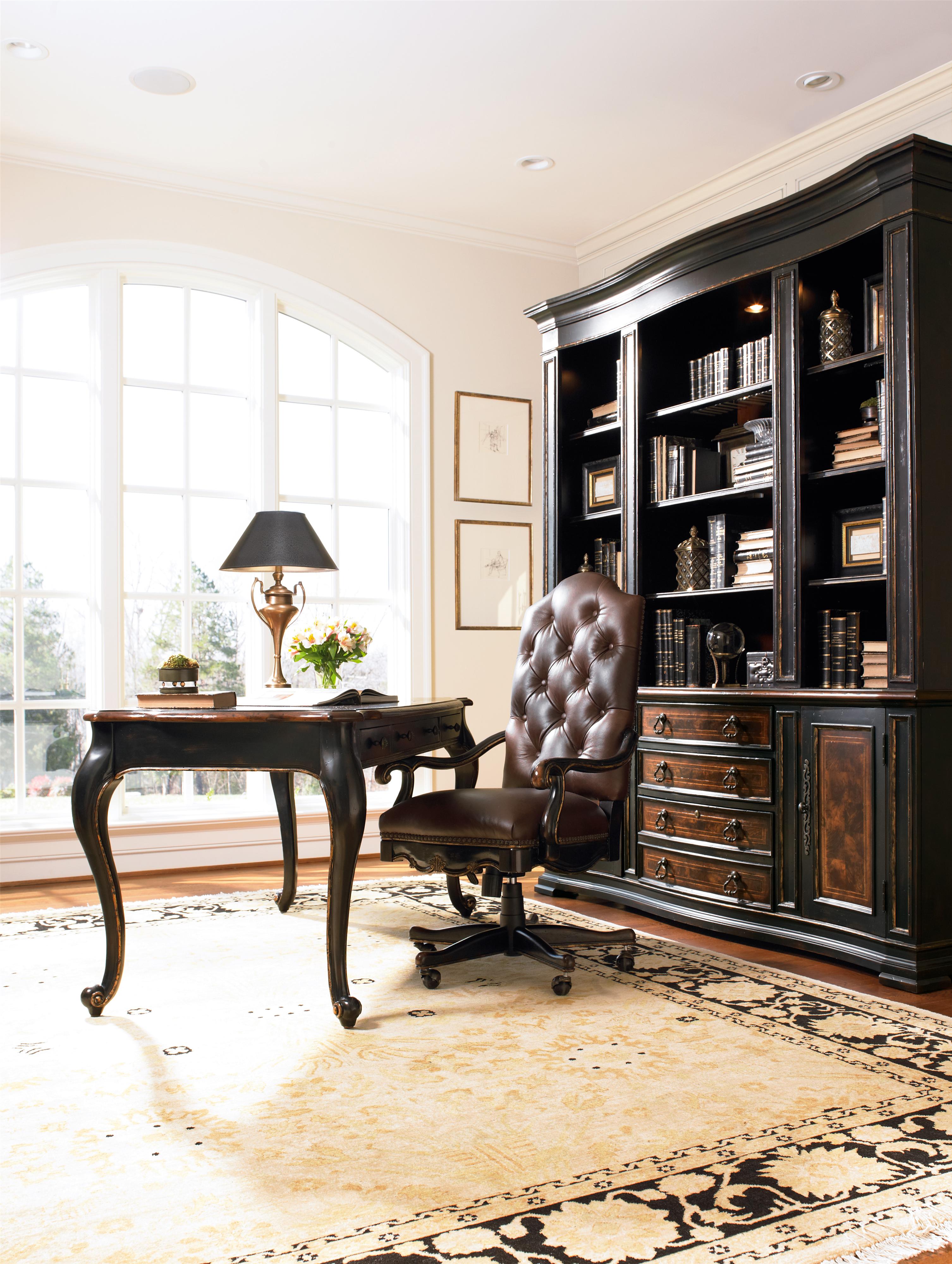 Hooker Furniture Grandover Tufted Leather Executive Office Chair