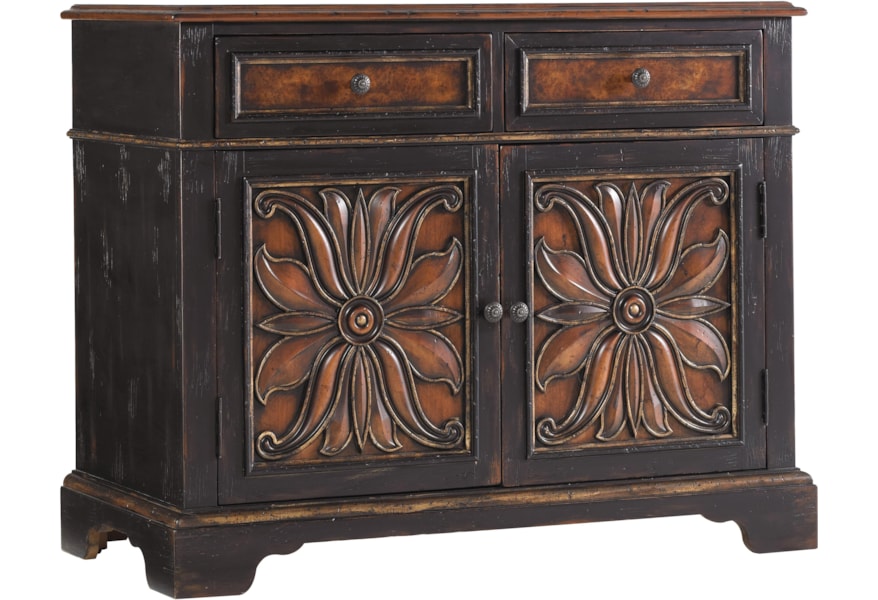 Hooker Furniture Grandover 5029 85002 Two Door Accent Chest With Two Drop Front Drawers O Dunk O Bright Furniture Accent Chests
