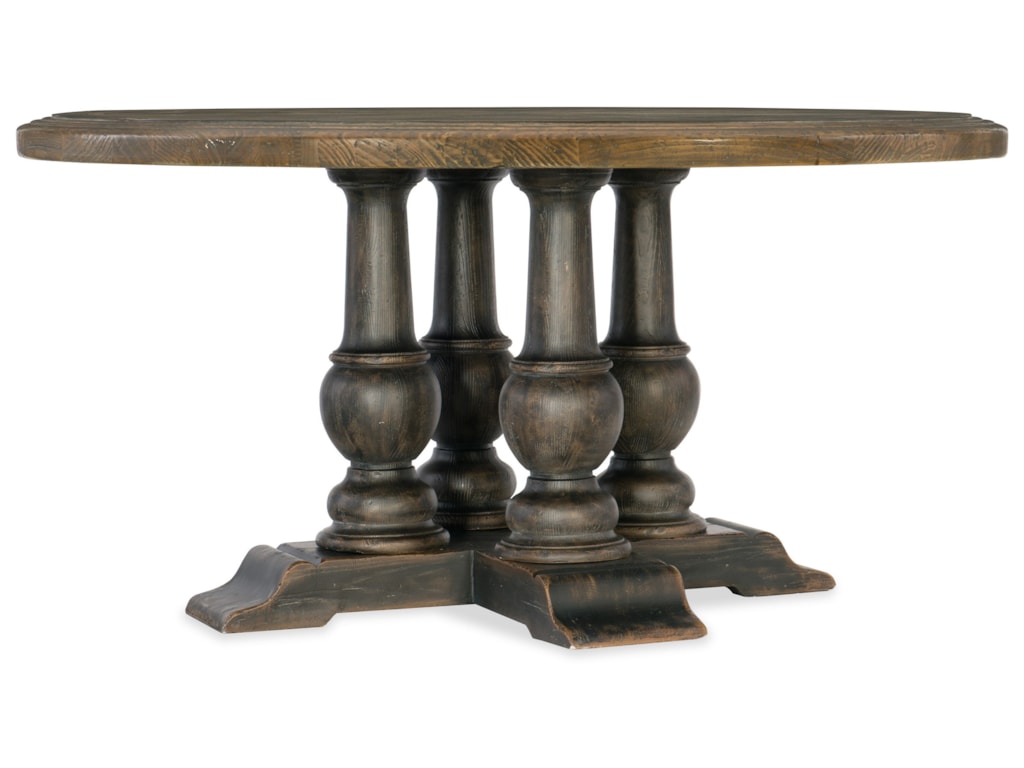 Furniture Hill Country Lewhite 60in Round Pedestal Dining Furniture Hill Countrylewhite 60in Round Dining Table