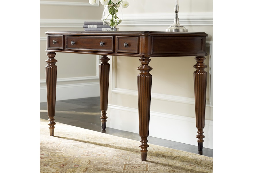 Hooker Furniture Home Office 5085 10442 3 Drawer Leg Desk With