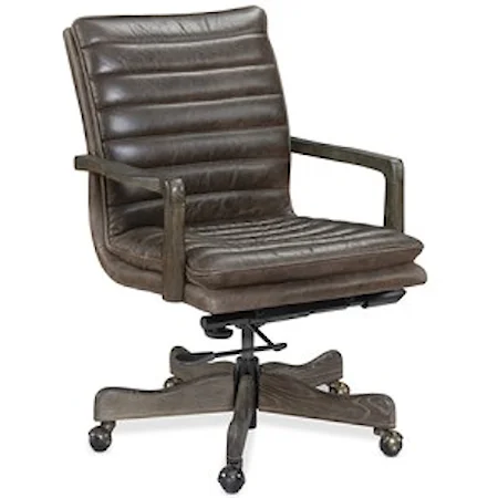 Amish Narrows Creek Upholstered Desk Chair