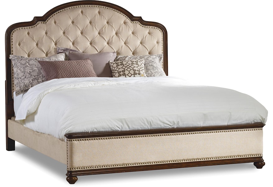 Hooker Furniture Leesburg California King Size Upholstered Bed