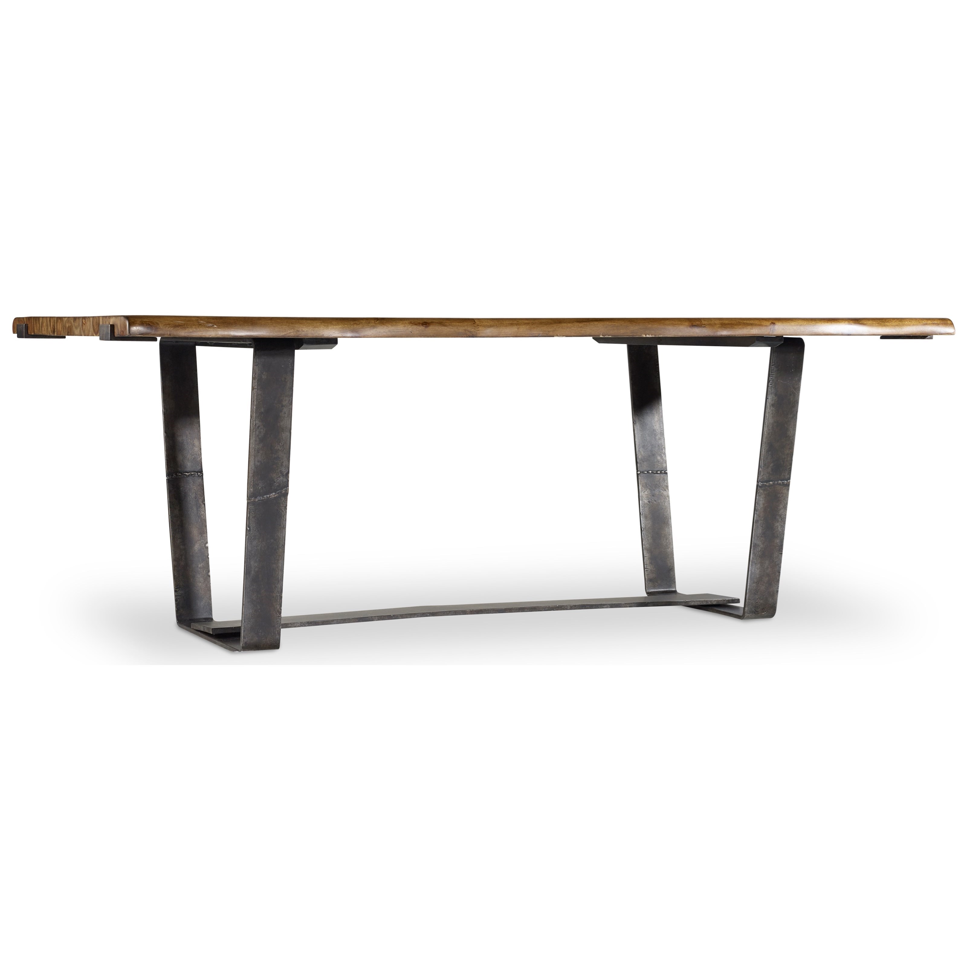Hooker Furniture Live Edge 5590 75200 Dining Table With Rustic