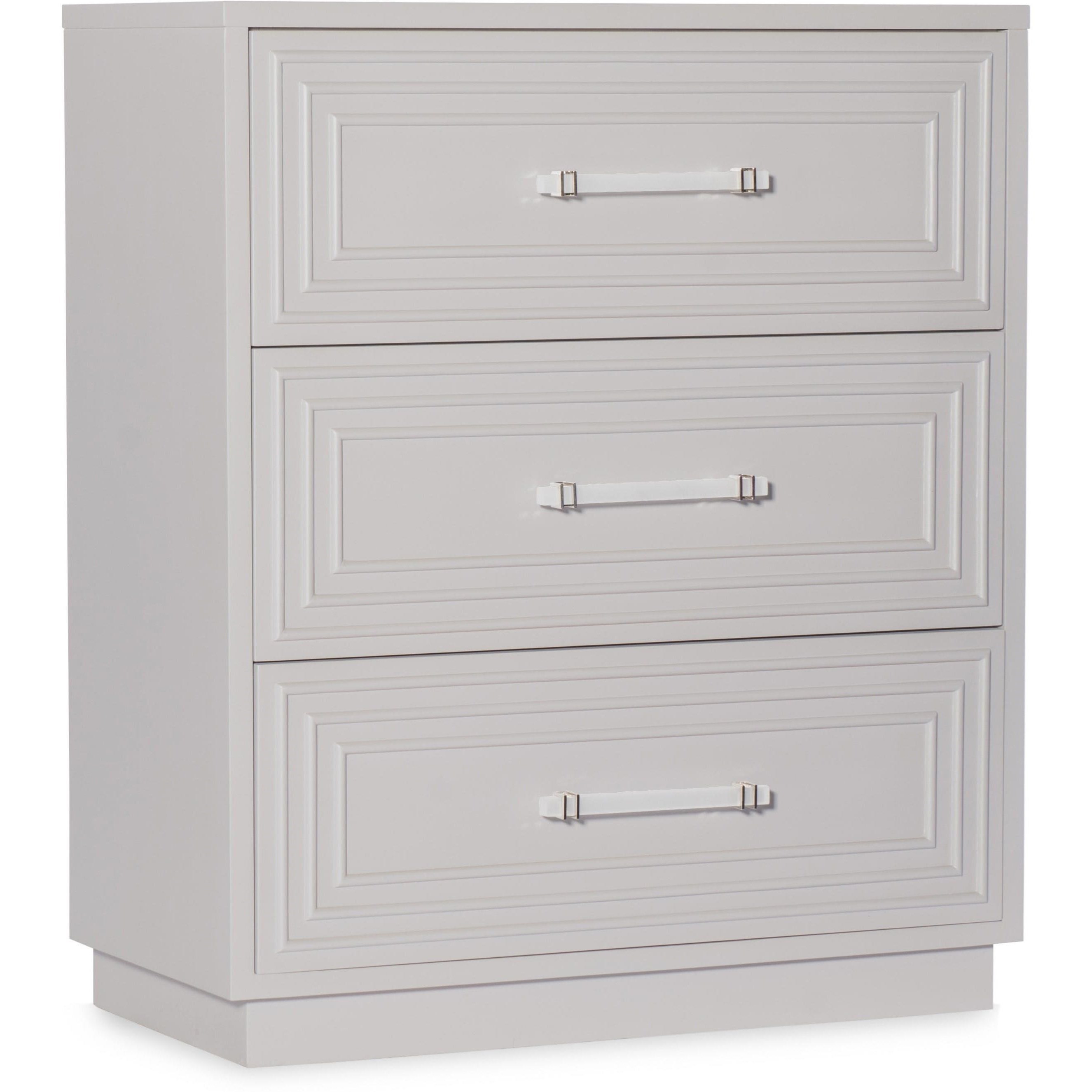 Hooker Furniture Melange Contemporary 3 Drawer Accent Chest