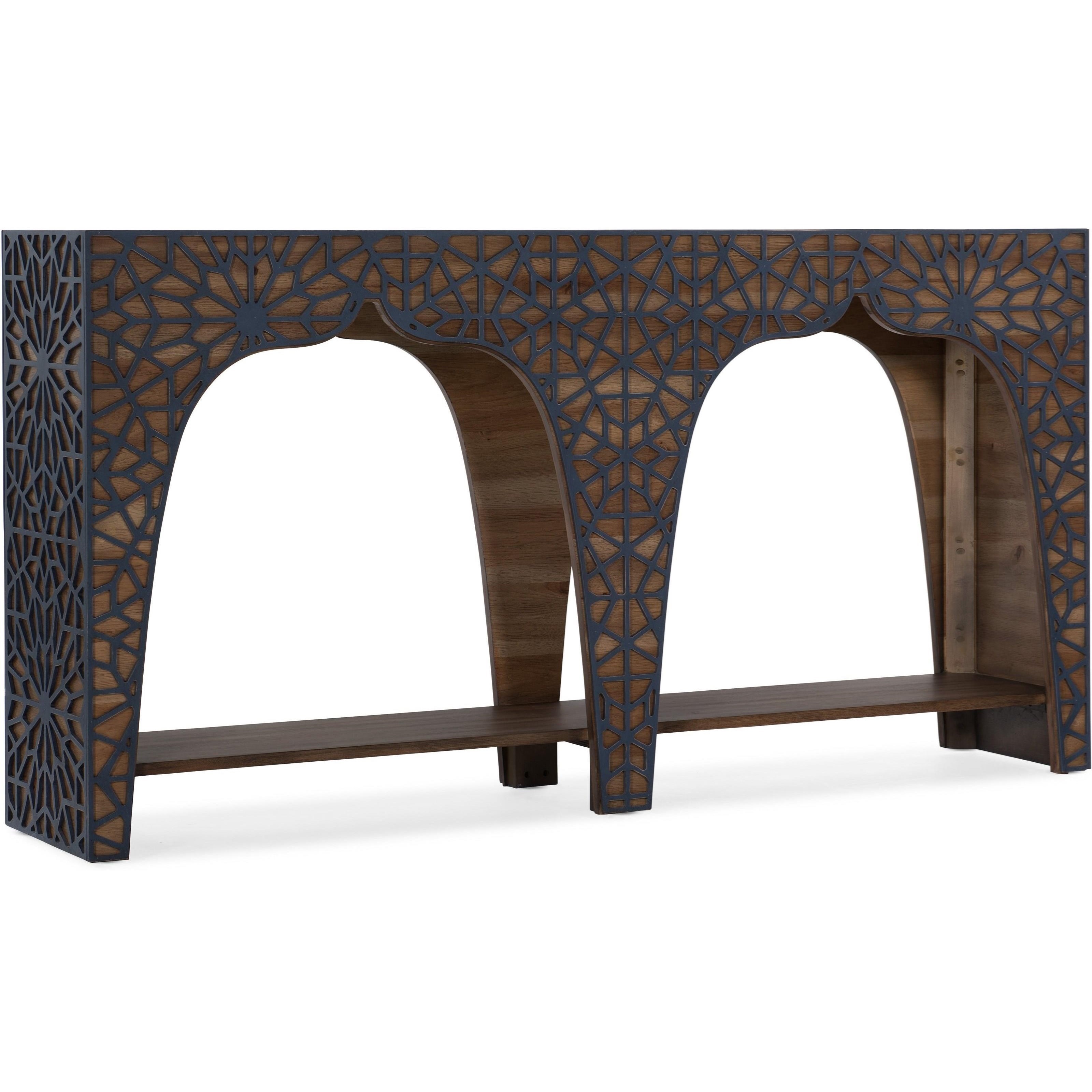 Hooker Furniture Melange Transitional Hall Console Table Howell