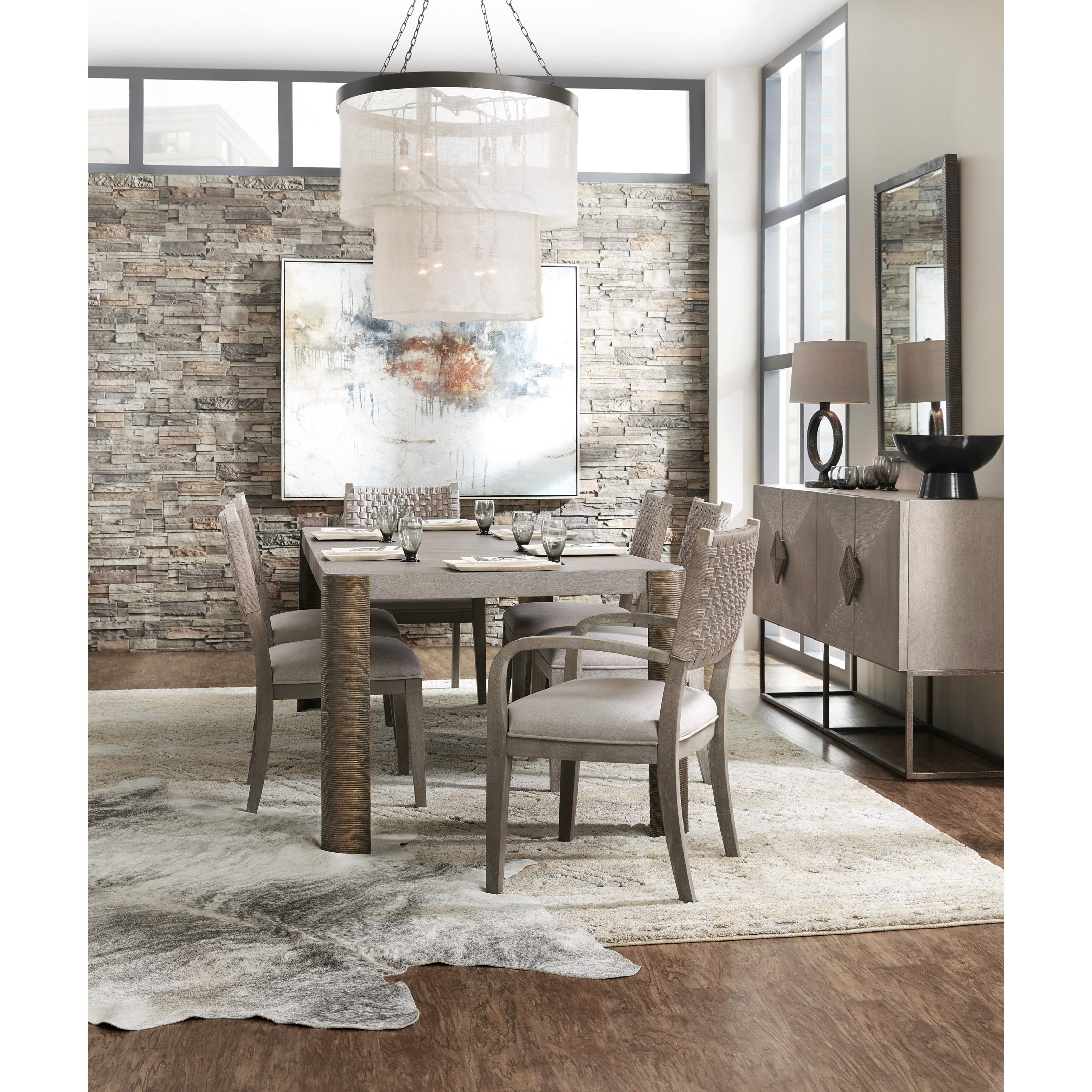 Hooker Furniture Miramar Carmel Formal Dining Room Group Zak S Home Formal Dining Room Groups