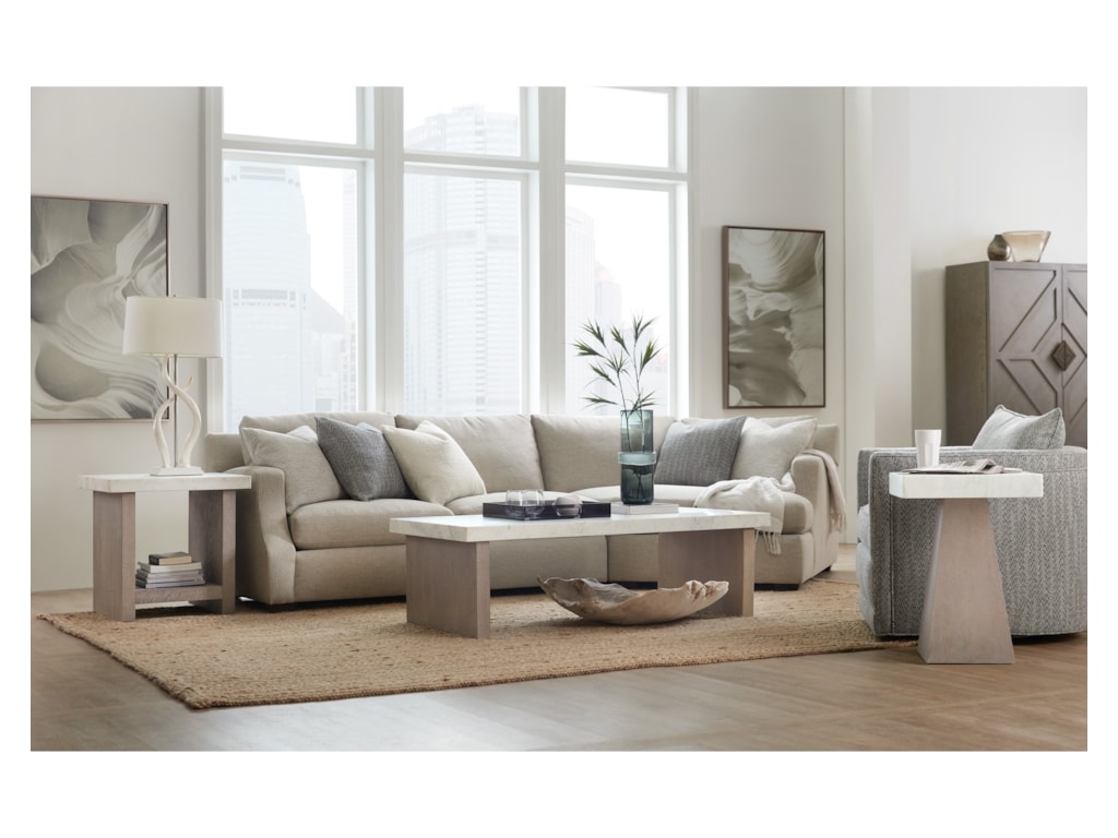 Hooker Furniture Miramar Carmel Lorrain Martini Table Furniture Barn End Tables