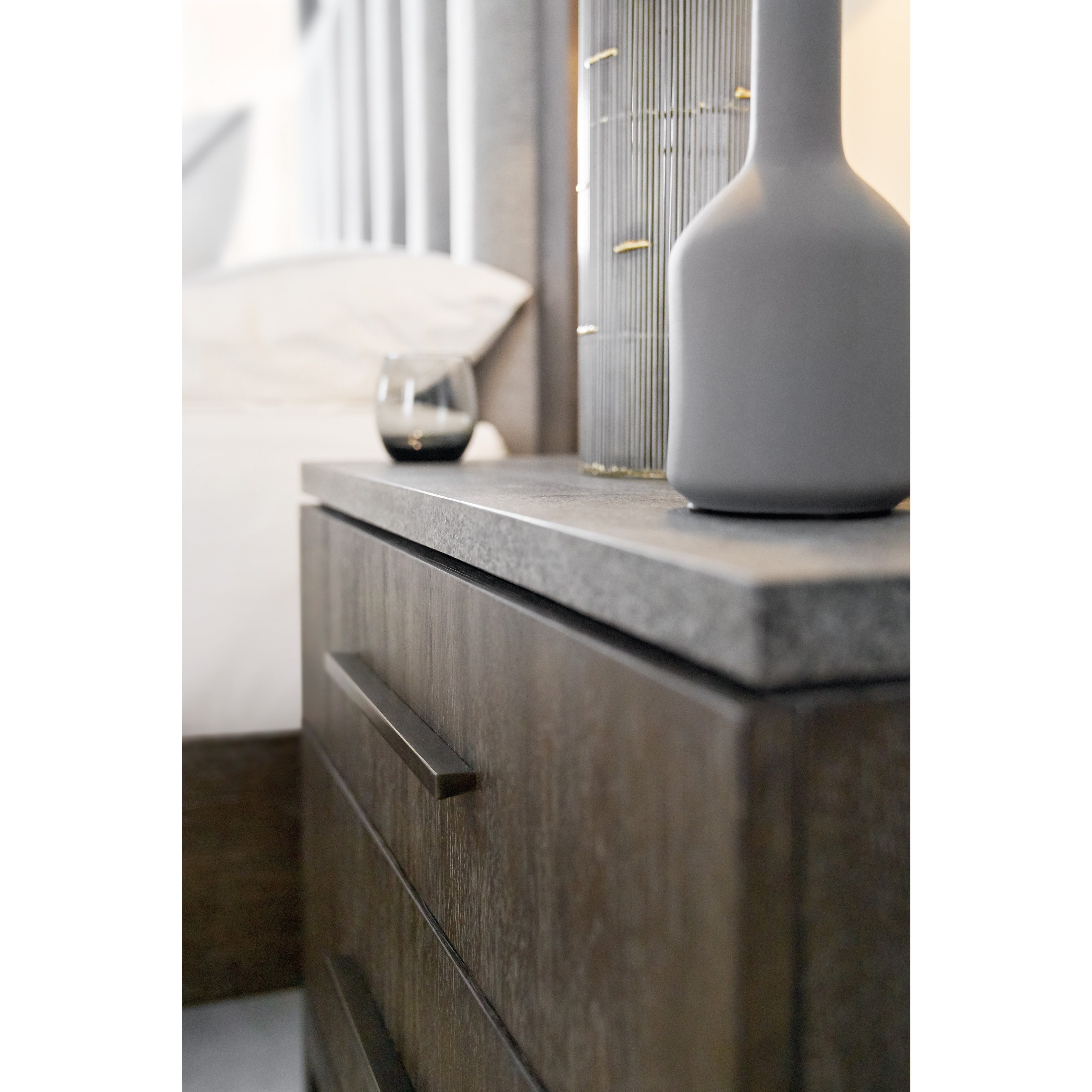 Hooker Furniture Miramar Aventura San Marcos Stone Top Nightstand Howell Furniture Nightstands