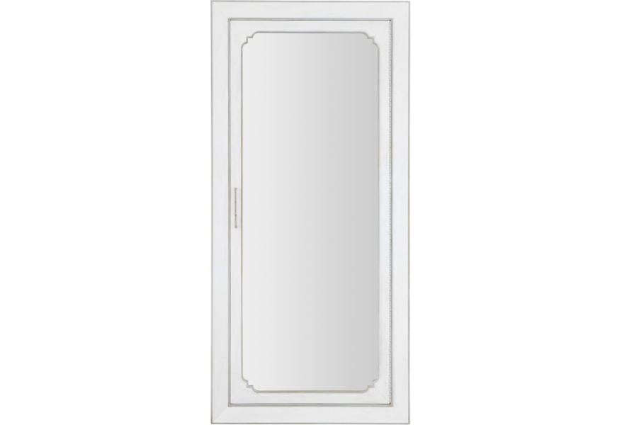 Modern Romance Floor Mirror With Jewelry Storage