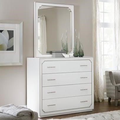 Hooker Furniture Modern Romance Transitional Four Drawer Bureau