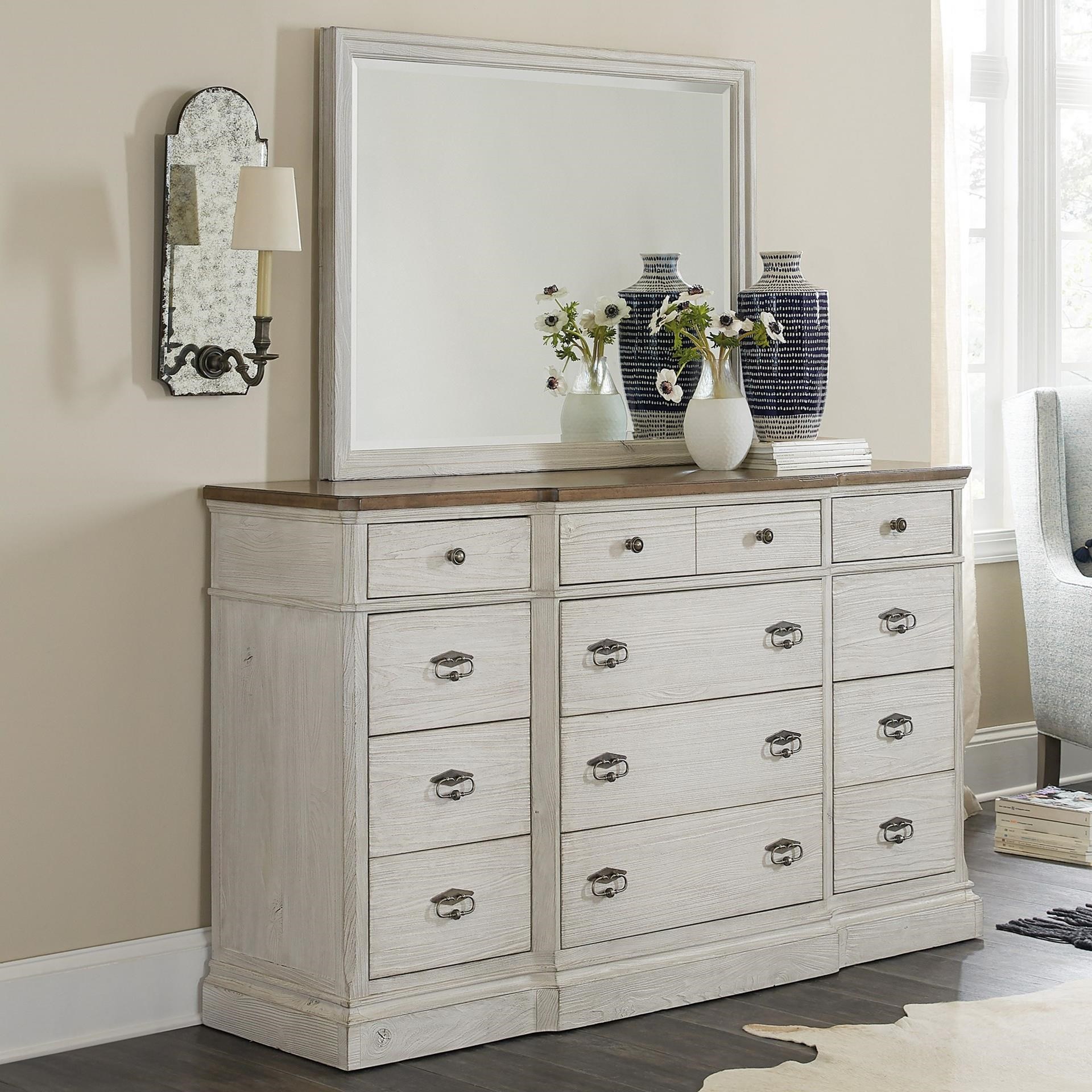 Hooker Furniture Montebello Farmhouse Twelve Drawer Dresser
