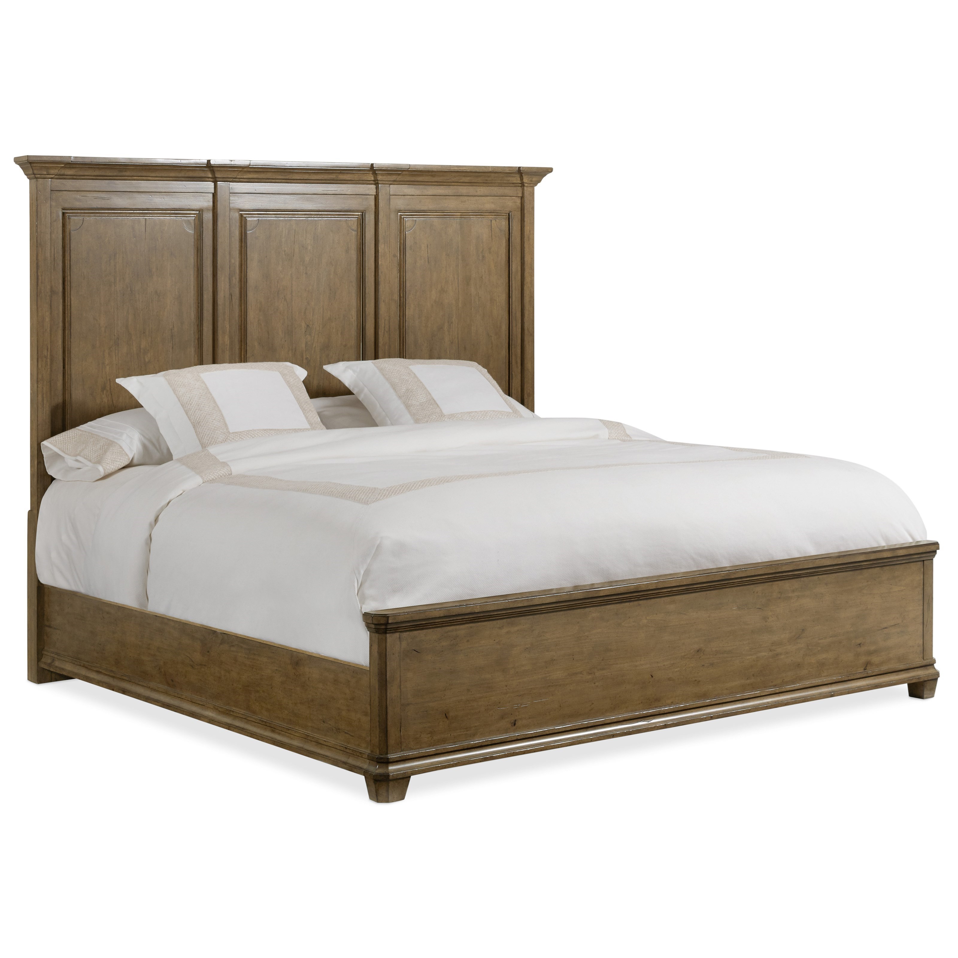 Hooker Furniture Montebello King Wood Mansion Bed With Adjustable Height Headboard Lindy S Furniture Company Panel Beds