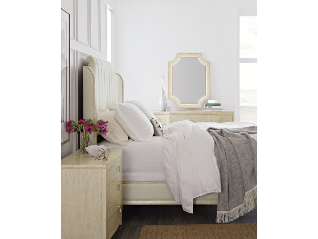 Hooker Furniture NewportKing Upholstered Panel Bed