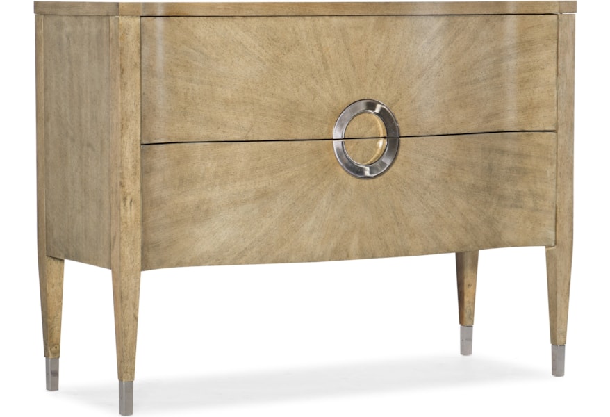 Hooker Furniture Novella Contemporary Harbor View 2 Drawer Accent