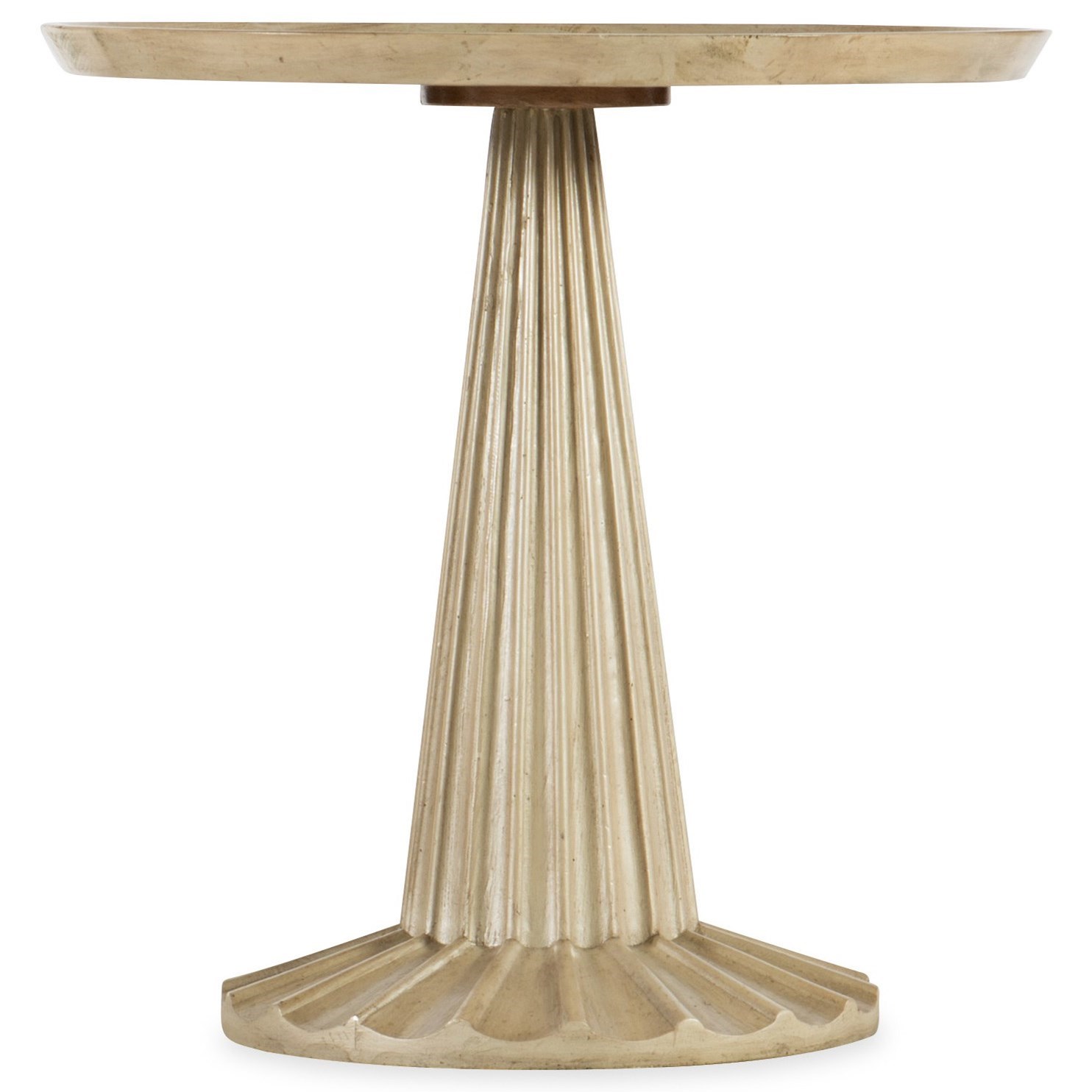 Hooker Furniture Novella Contemporary Pompnio Round Accent Table