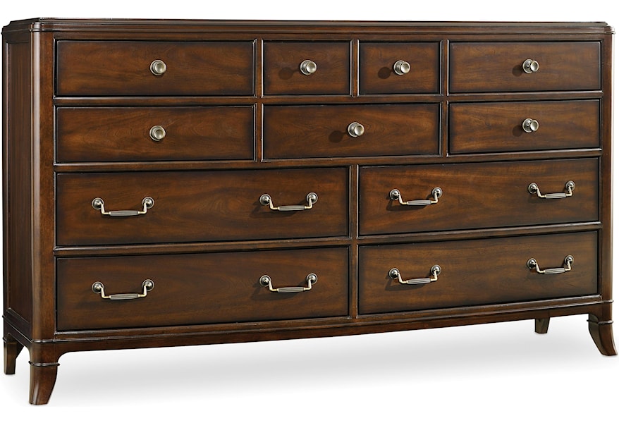 Hooker Furniture Palisade 5183 90002 11 Drawer Dresser With