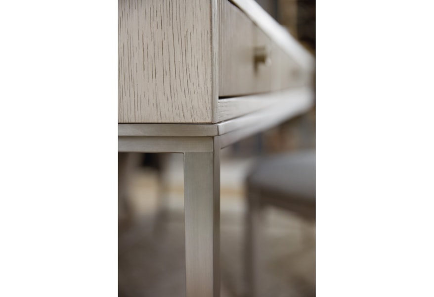 Hooker Furniture Reverie Transitional 3 Drawer Writing Desk