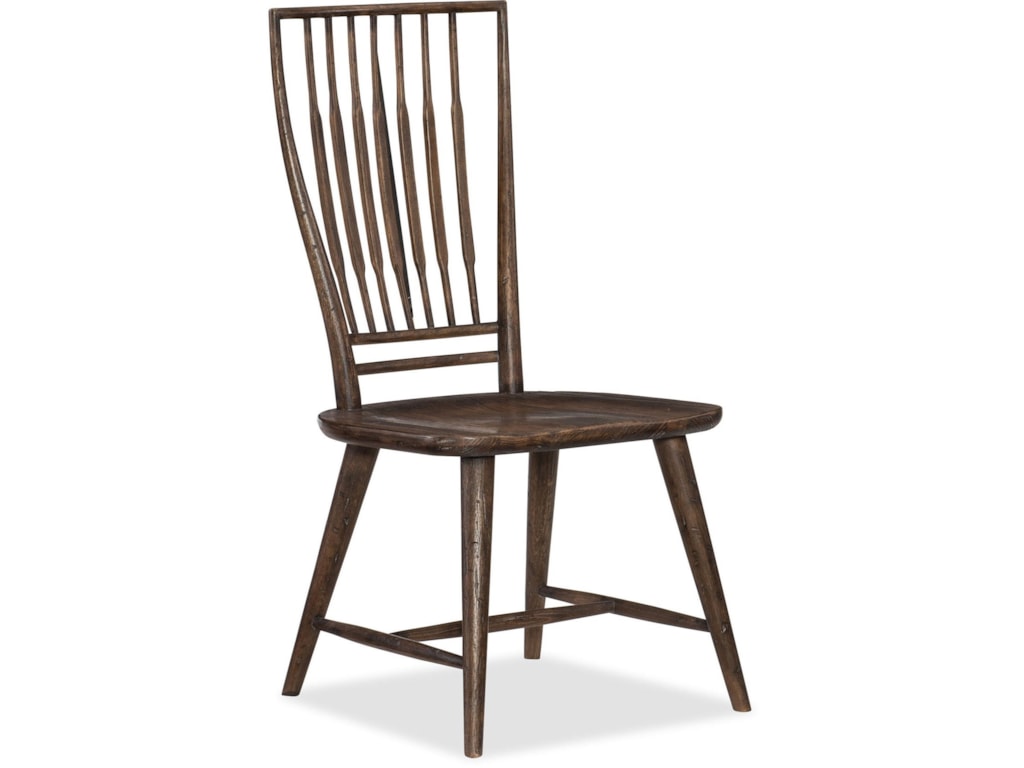 American Life Roslyn County Spindle Back Side Chair By Hooker Furniture At Wayside Furniture