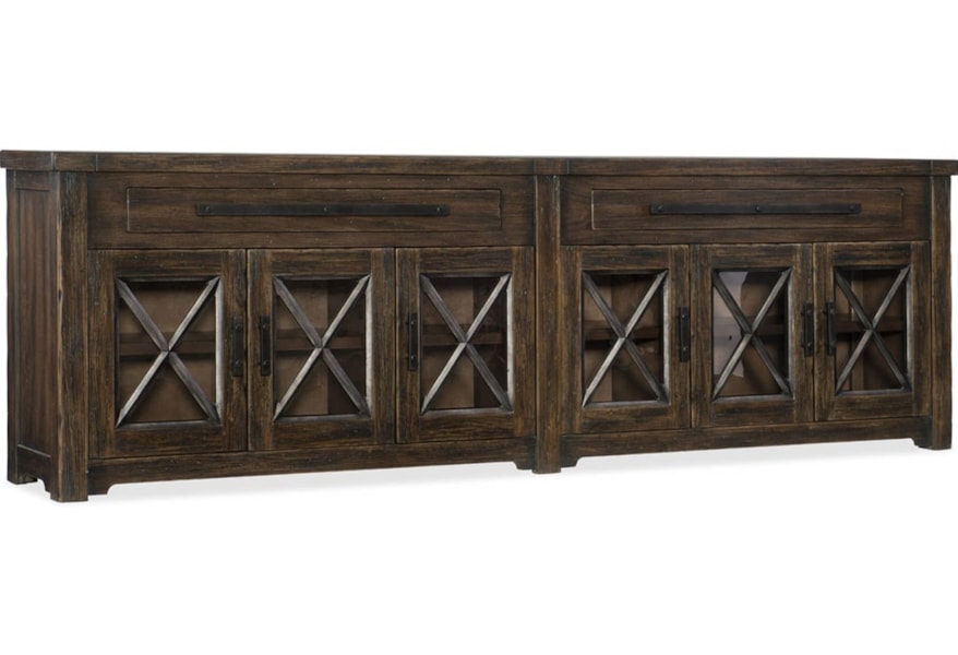 American Life Roslyn County 6 Door Credenza