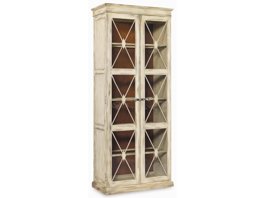 Hooker Furniture SanctuaryTwo Door Thin Display Cabinet