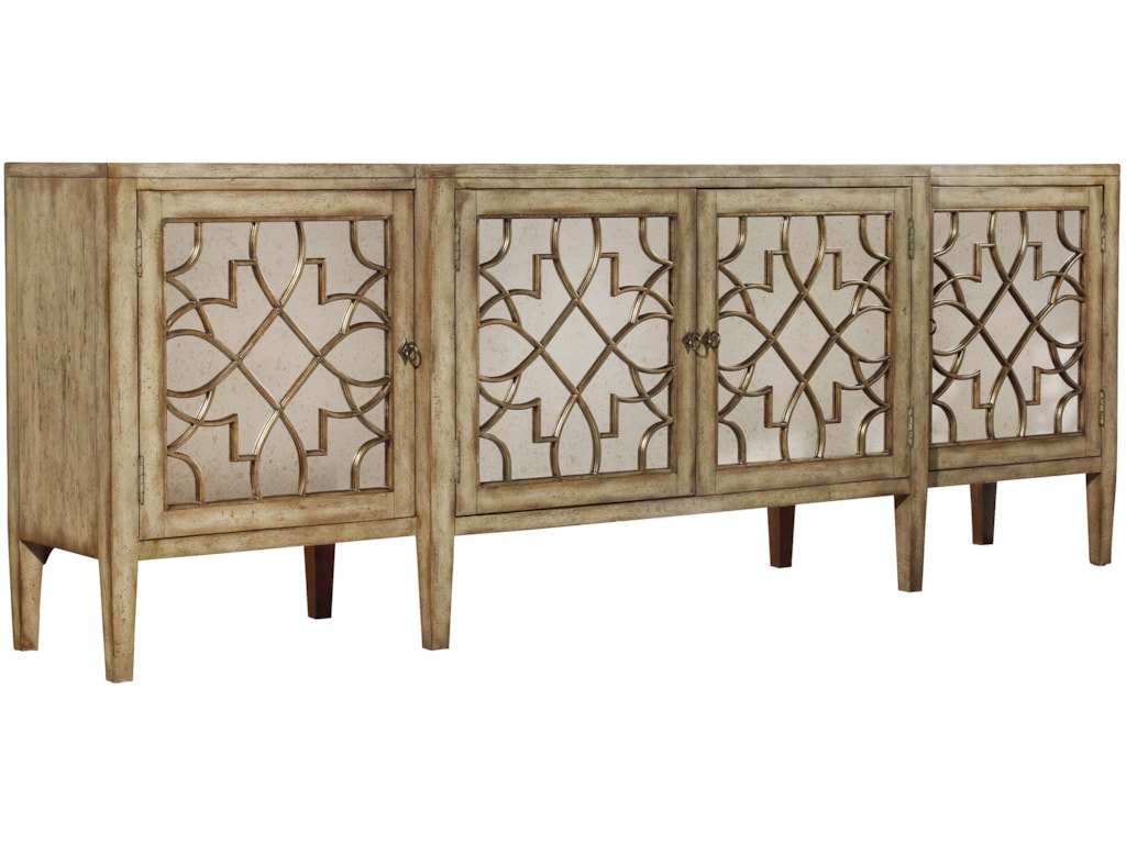 Hooker Furniture SanctuaryFour-Door Mirrored Console