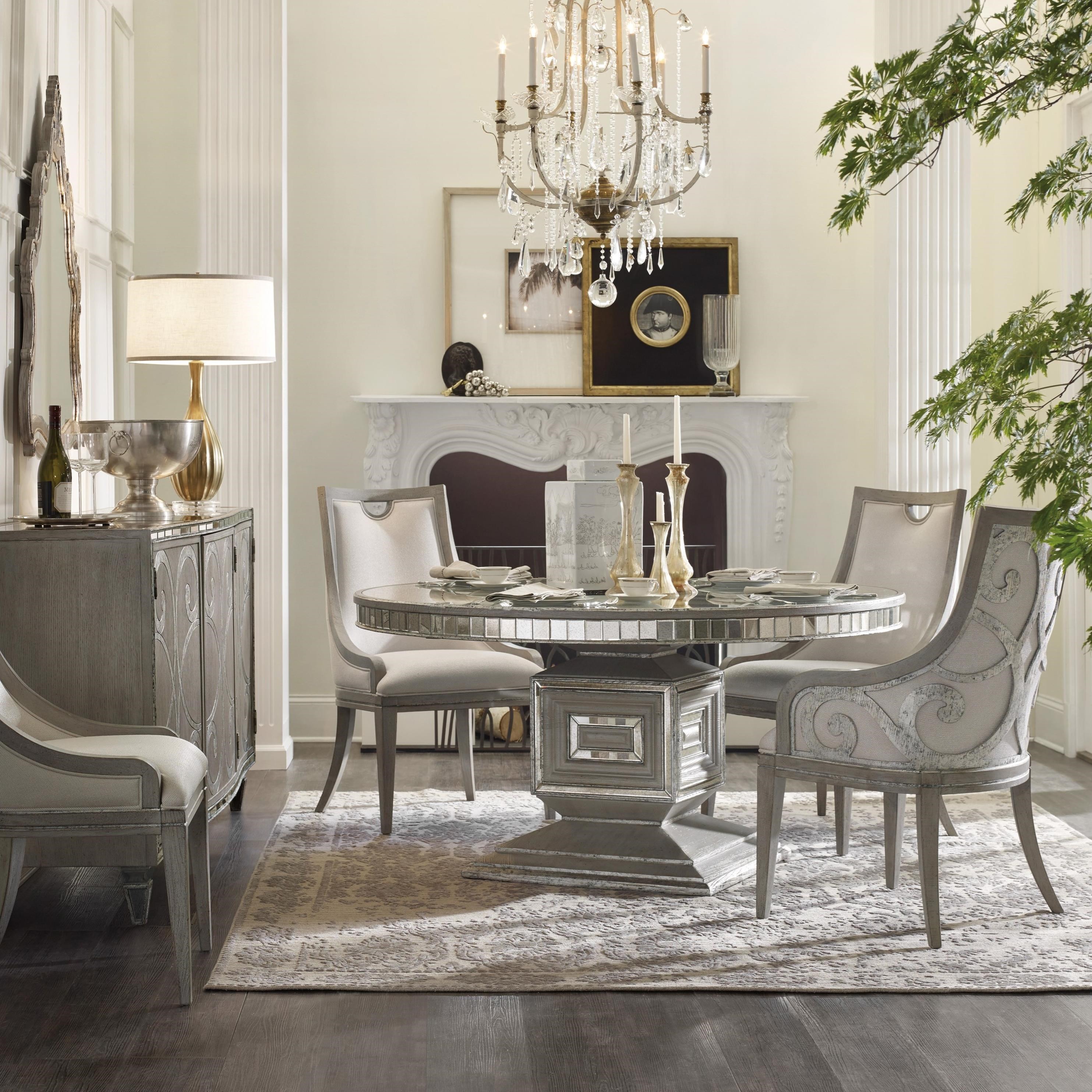 Hooker Furniture Sanctuary Transitional 5 Piece Dining Set Belfort Furniture Dining 5 Piece Sets Where do you and your family spend the most time? belfort furniture