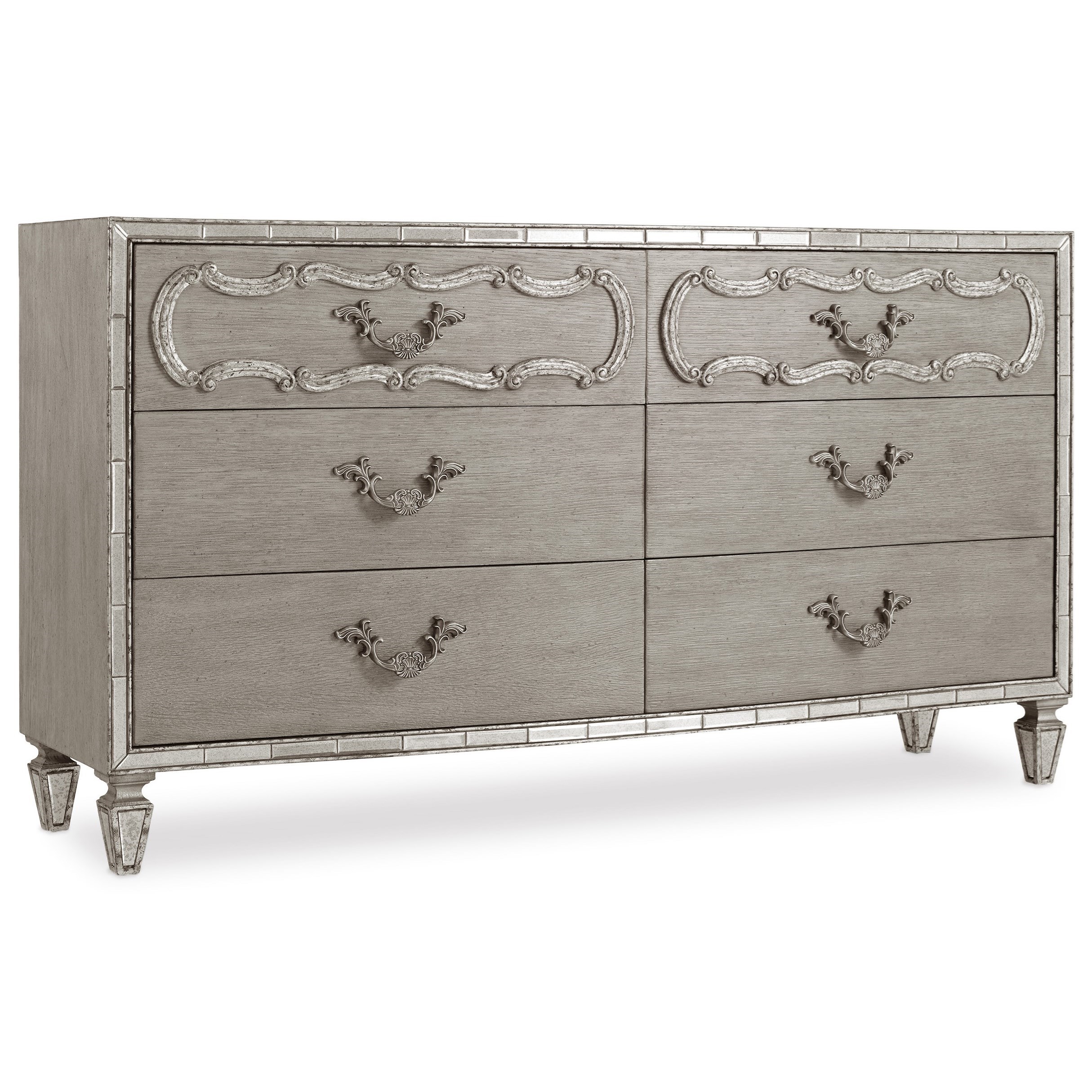 Hooker Furniture Sanctuary 5603 90002 Ltbr Relaxed Vintage Six