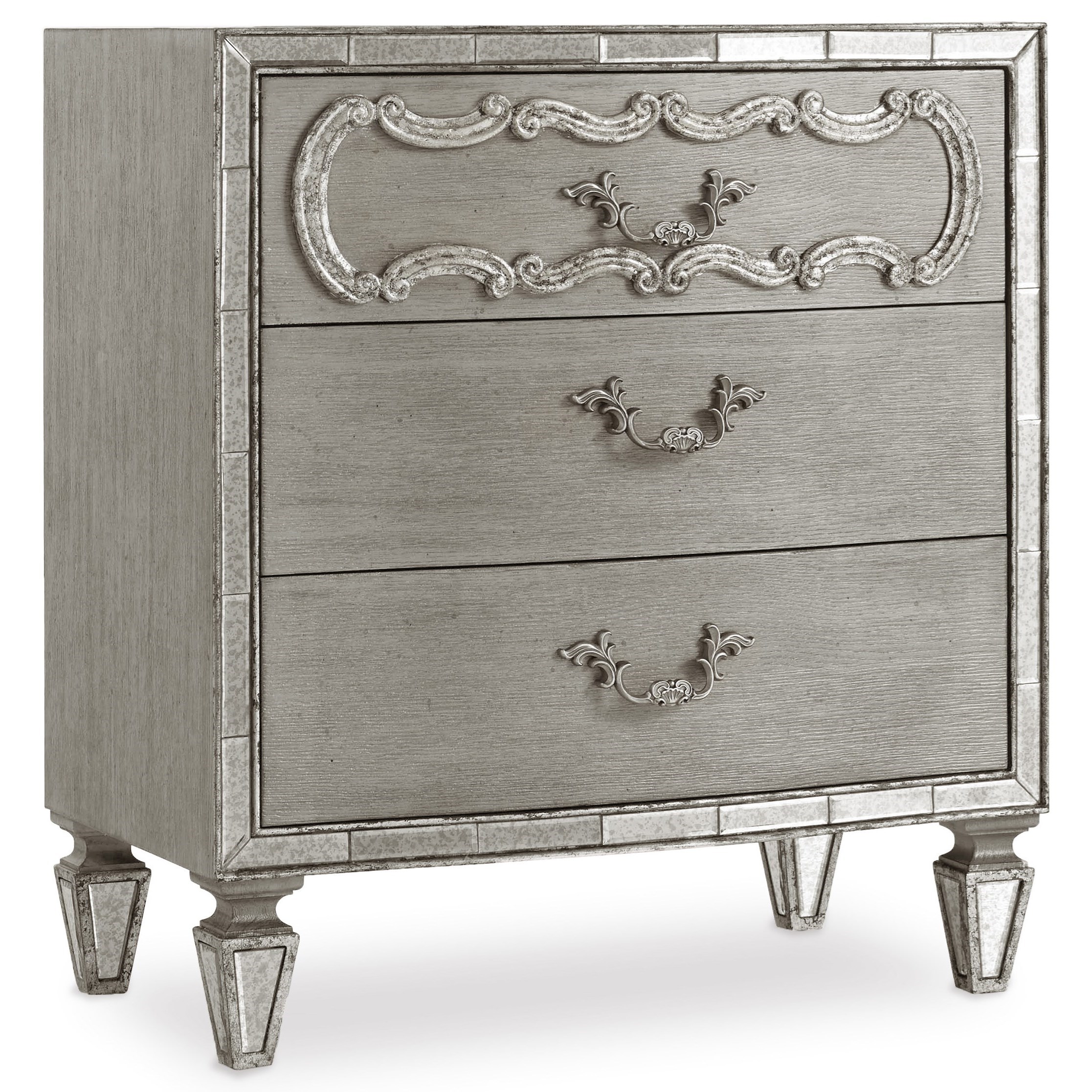 Hooker Furniture Sanctuary 5603 90016a Ltbr Relaxed Vintage Three
