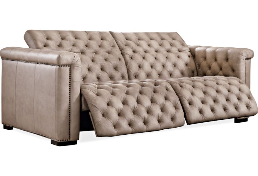 Furniture Savion Leather Motion Sofa With Furniture Savion Leather