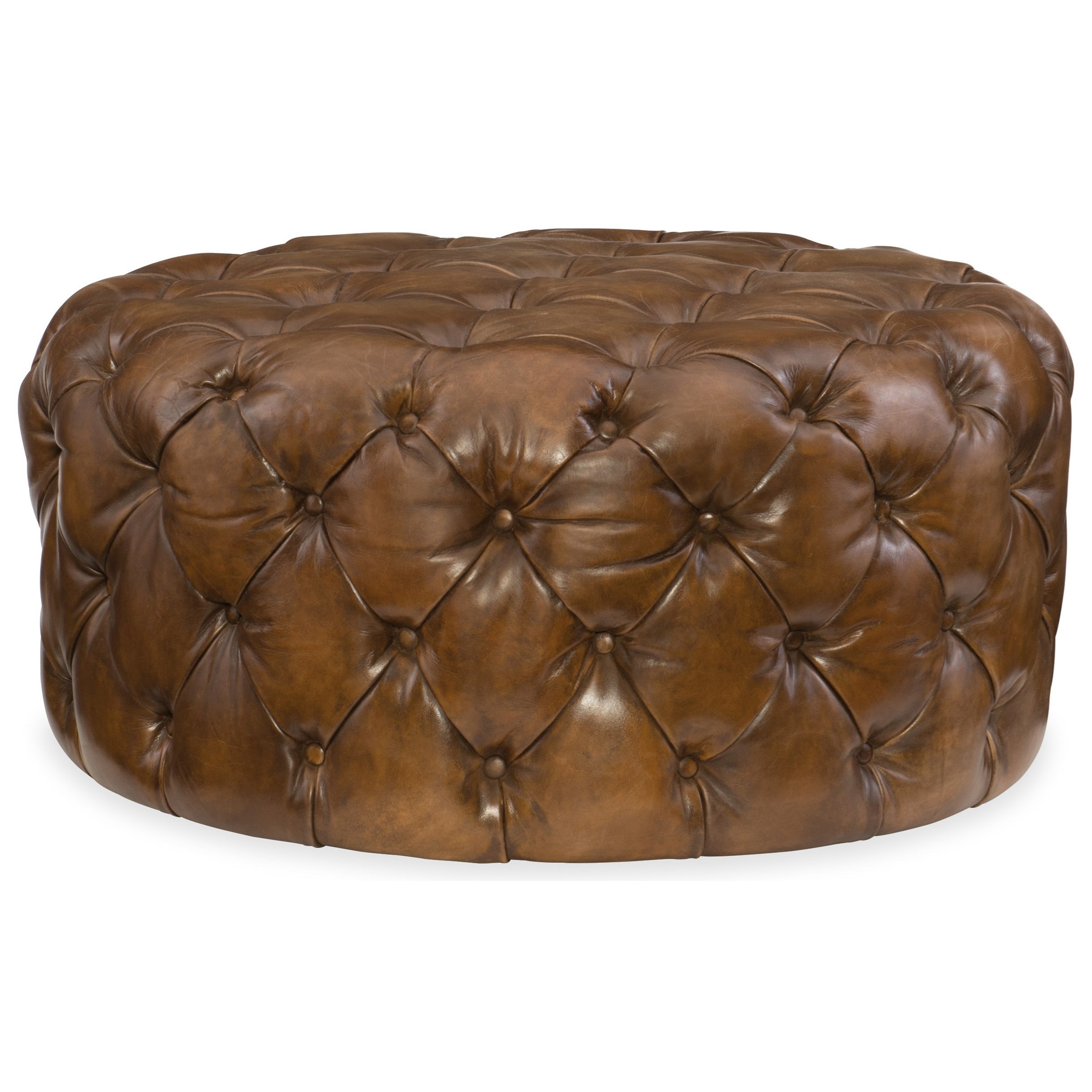 Hooker Furniture Club Chairs Hazel Round Ottoman Wayside