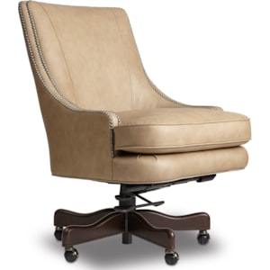 Hooker Furniture Executive Seating Ec475 082 Transitional Home Office Chair Dunk Bright Furniture Executive Desk Chairs