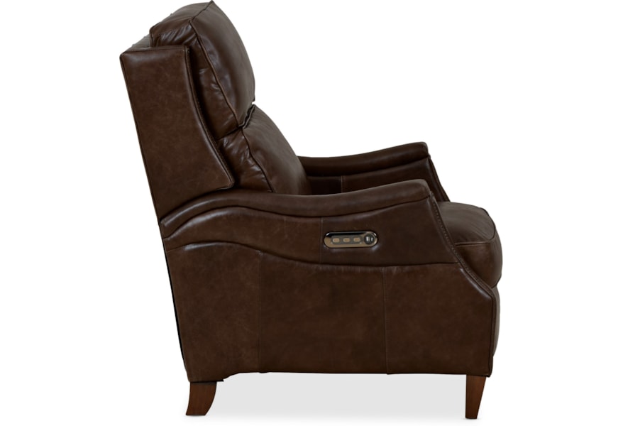 Hooker Furniture Reclining Chairs Weir Power Recliner With Power Headrest And Lumbar Zak S Home High Leg Recliners
