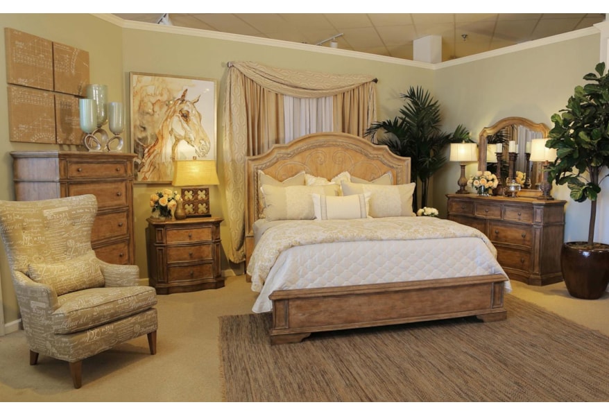 Hooker Furniture Solana 7 Drawer Dresser With Drop Front Center