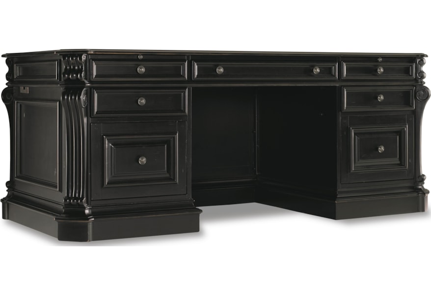 Hooker Furniture Telluride Executive Double Pedestal Desk