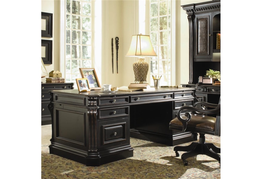 Hooker Furniture Telluride 370 10 563 Executive Double Pedestal