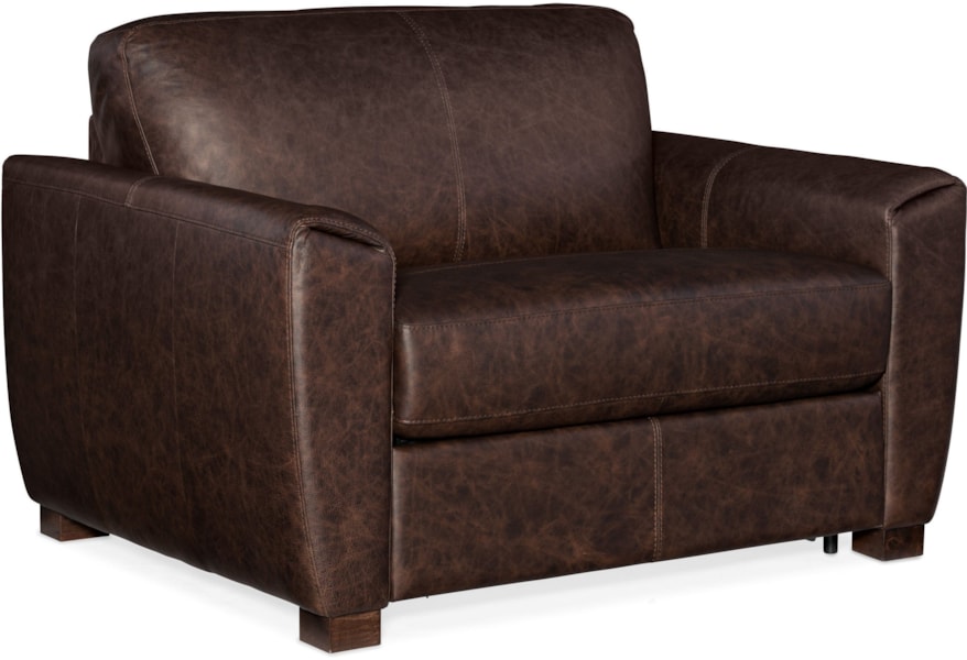 Hooker Furniture Torrington Casual Leather Chair And A Half