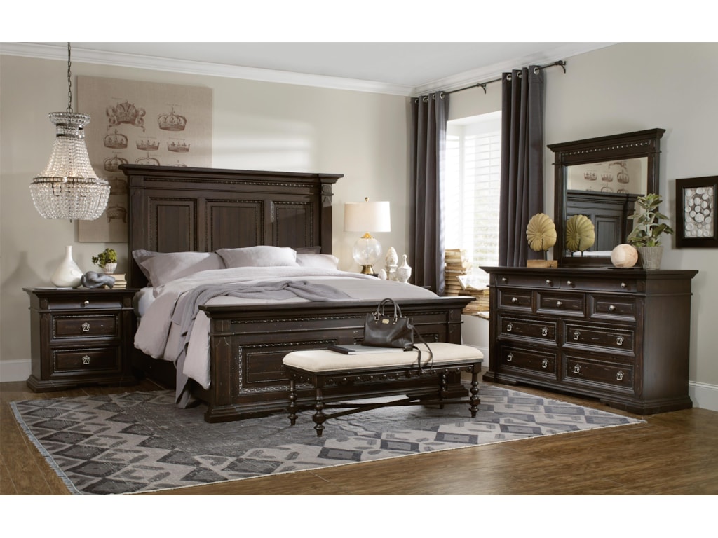 Hooker Furniture TrevisoCalifornia King Panel Bed