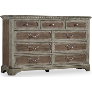 Hooker Furniture True Vintage Dresser With 9 Dovetail Dressers Story Lee Furniture Dressers