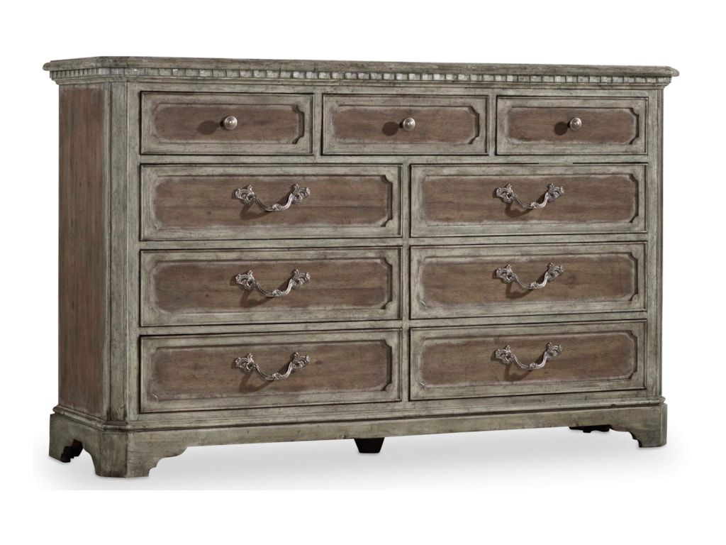 Hooker Furniture True Vintage Dresser With 9 Dovetail Dressers