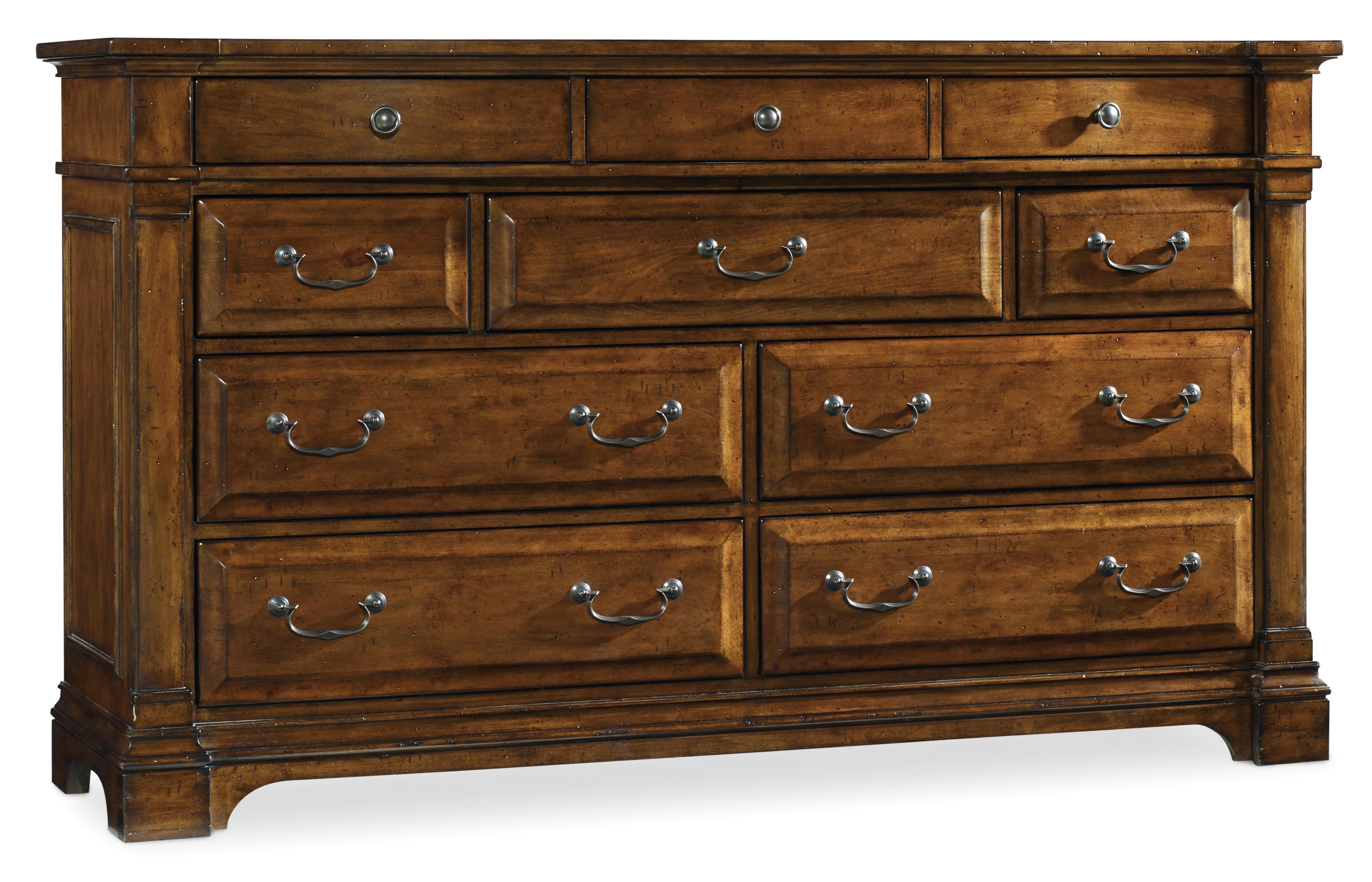 Hooker Furniture Tynecastle 5323 90002 Traditional Ten Drawer