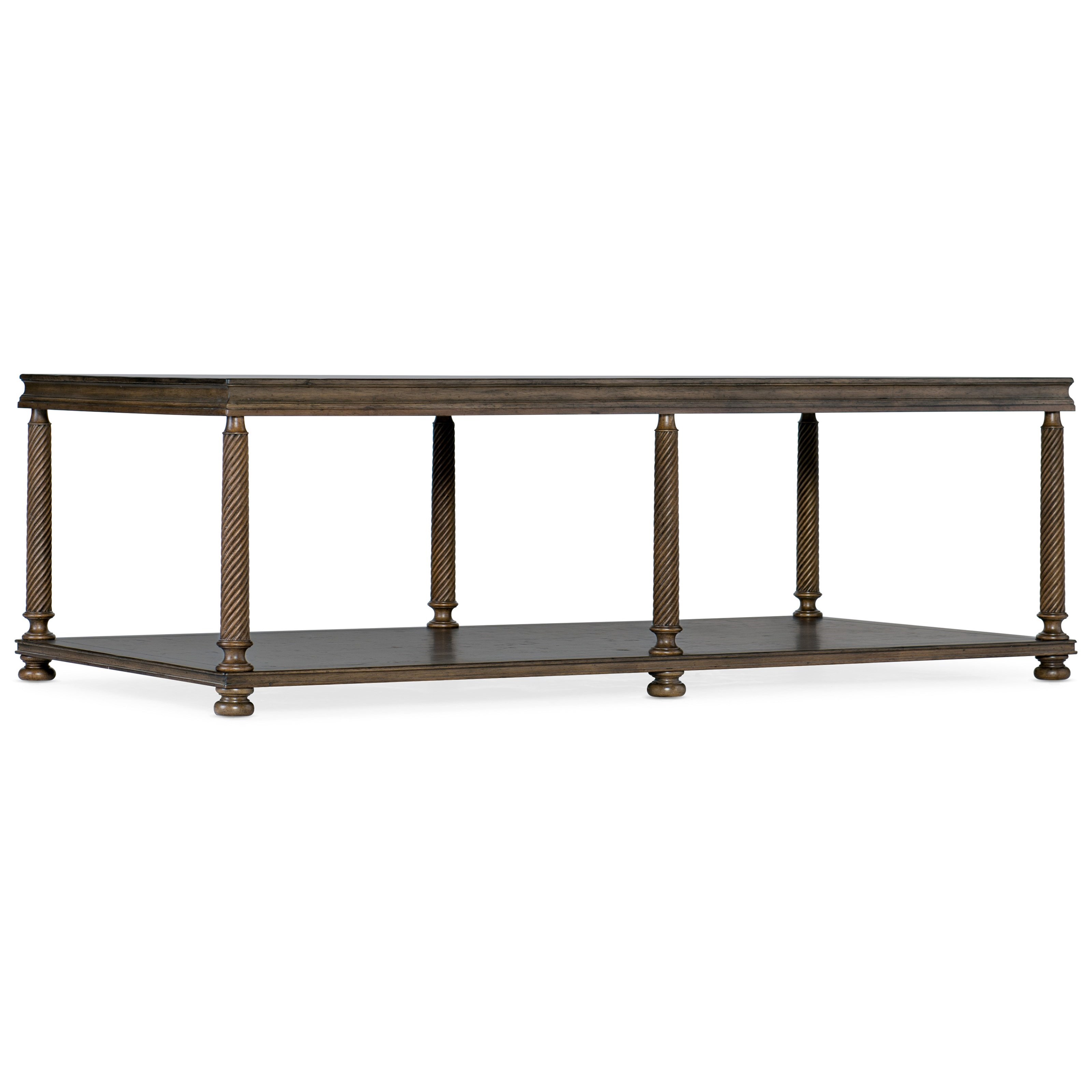 threshold steel gray traditional coffee table