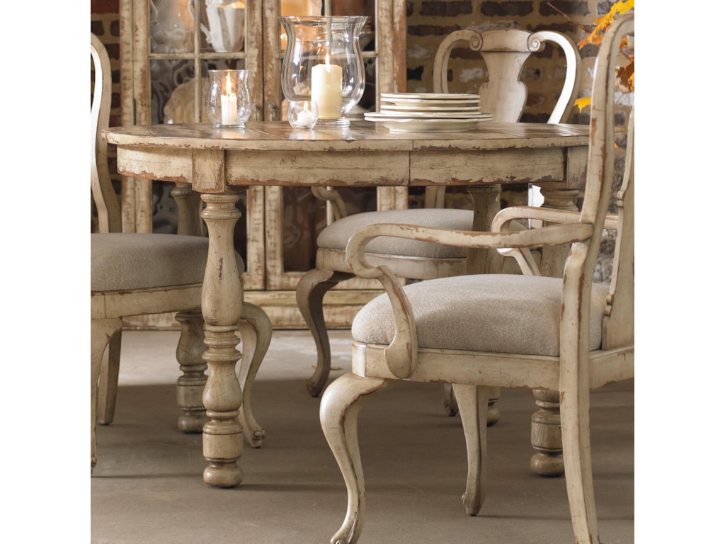 Hooker Furniture Wakefield Round Leg Dining Table With Expandable Hooker Furniture Wakefield Round Leg Dining Table With Expandable
