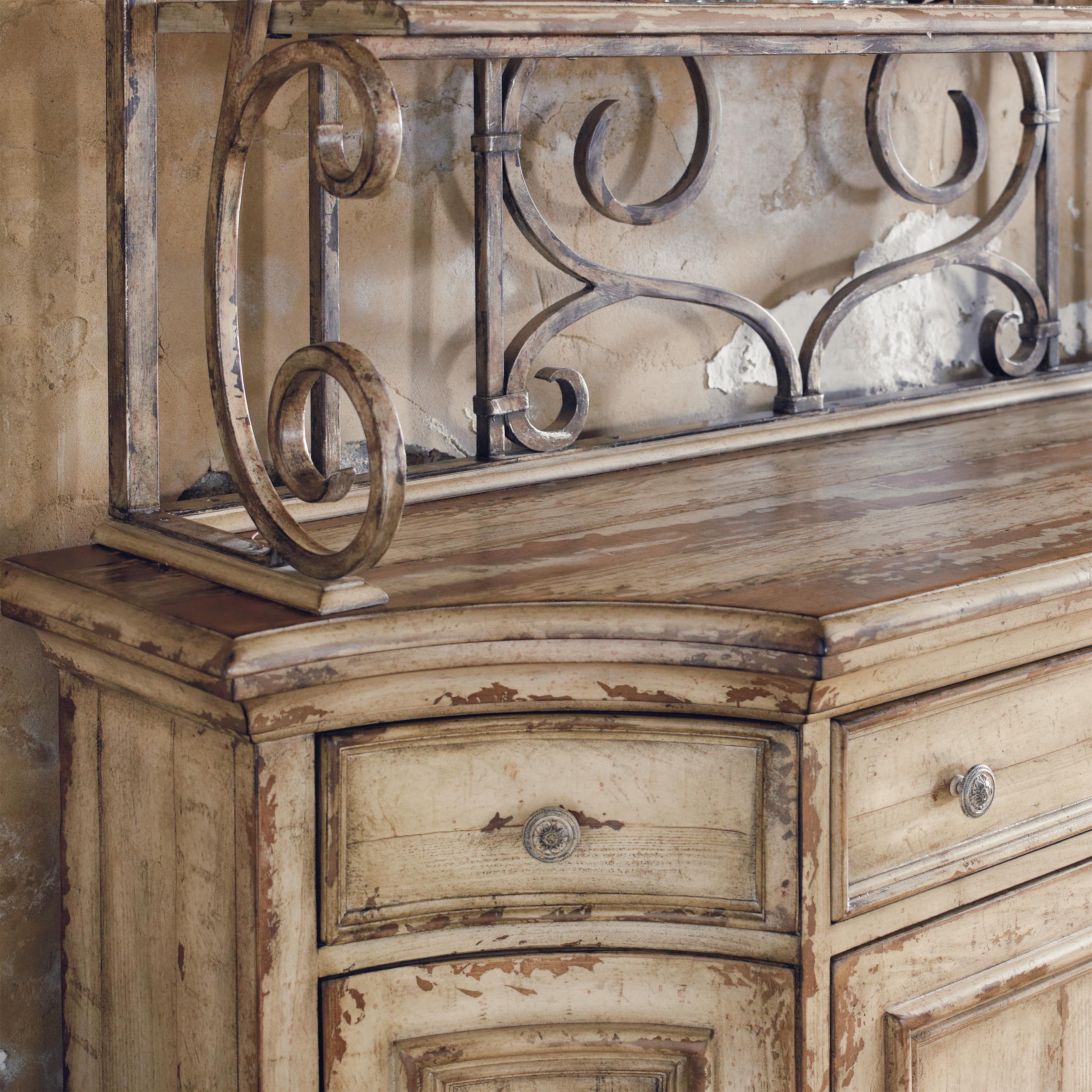 Hooker Furniture Wakefield Three Door Three Drawer Distressed